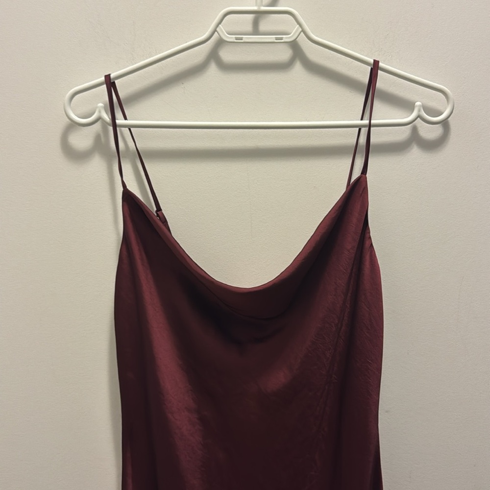 Aritzia | NWT Cowl Neck Slip Dress - Picture 3 of 8